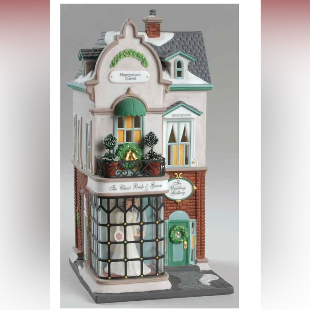 Department 56 Christmas in the City Wedding Gallery